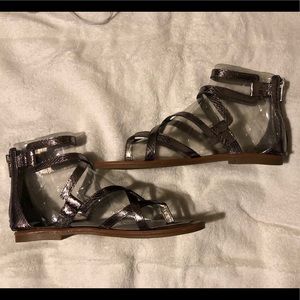 Circus Sam Edelman Bevin Sandal, sz 8.5,  pewter